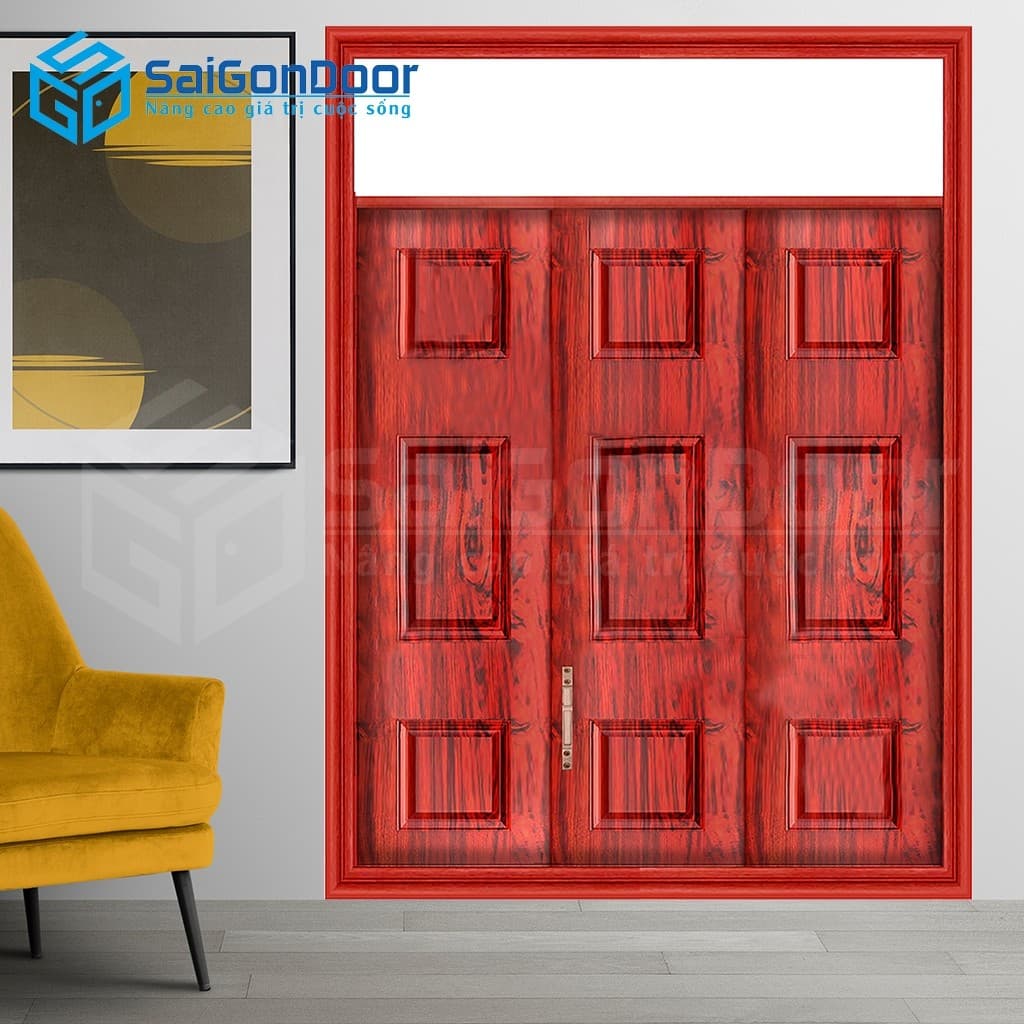 Cửa thép vân gỗ vg-CS3H11 D