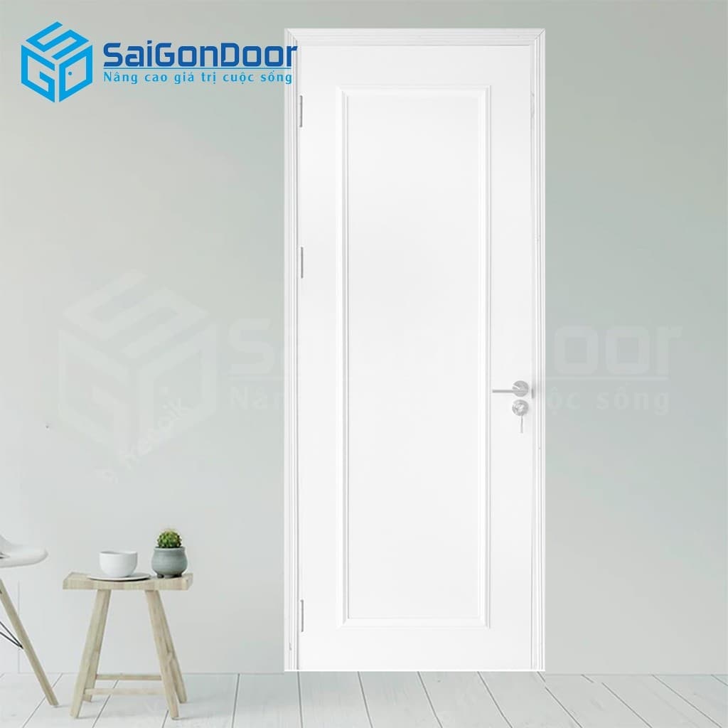 Cửa gỗ công nghiệp HDF 1PN-C1