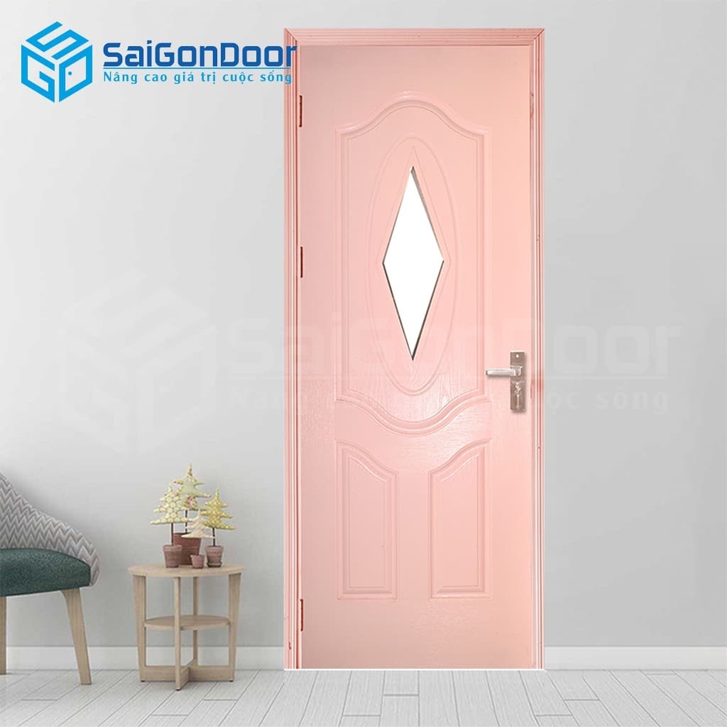 Cửa gỗ công nghiệp HDF 3AGL-C4