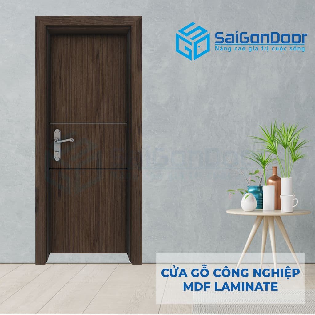 CỬA GỖ CÔNG NGHIỆP MDF LAMINATE P1R2bs