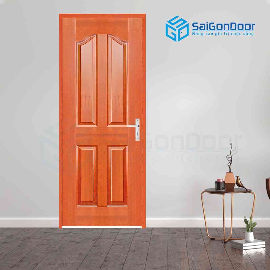Cửa Gỗ Công Nghiệp HDF Veneer 4A-Cam xe (5)