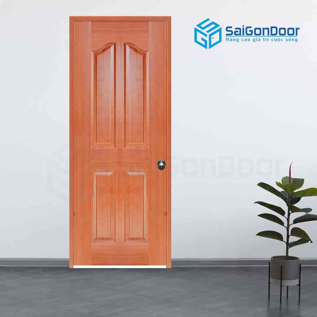 Cửa Gỗ Công Nghiệp HDF Veneer 4A-Cam xe (6)