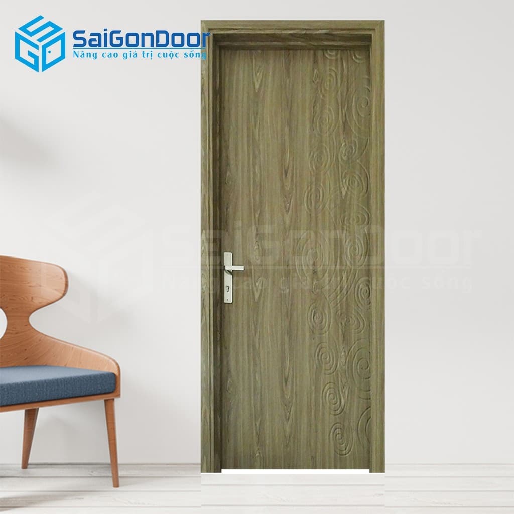 Cửa gỗ Hàn Quốc gq-PVC CNC 2