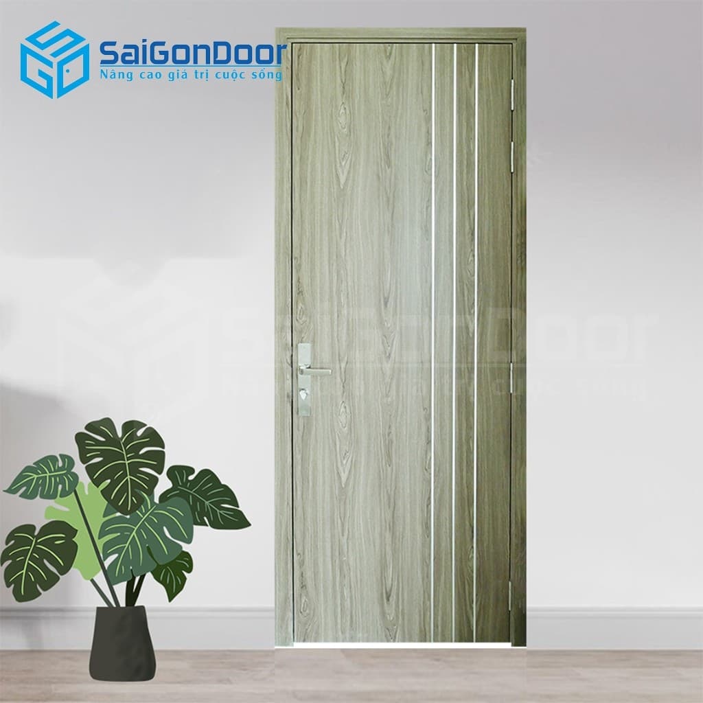 Cửa gỗ Hàn Quốc gq-PVC P1R3
