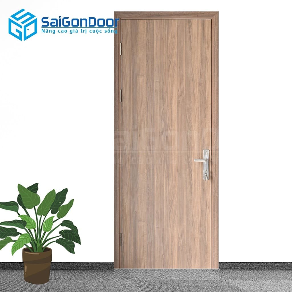 Cửa gỗ công nghiệp MDF Laminate P1-2