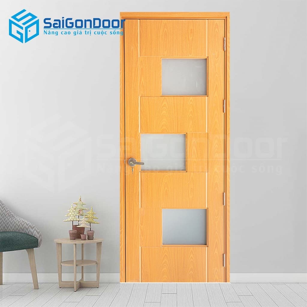 Cửa gỗ công nghiệp MDF Laminate P103