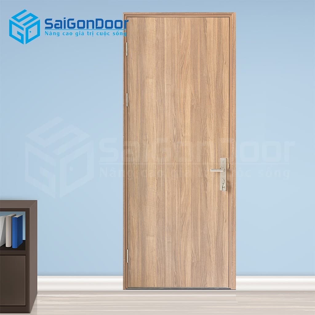 Cửa gỗ công nghiệp mdf mela P1