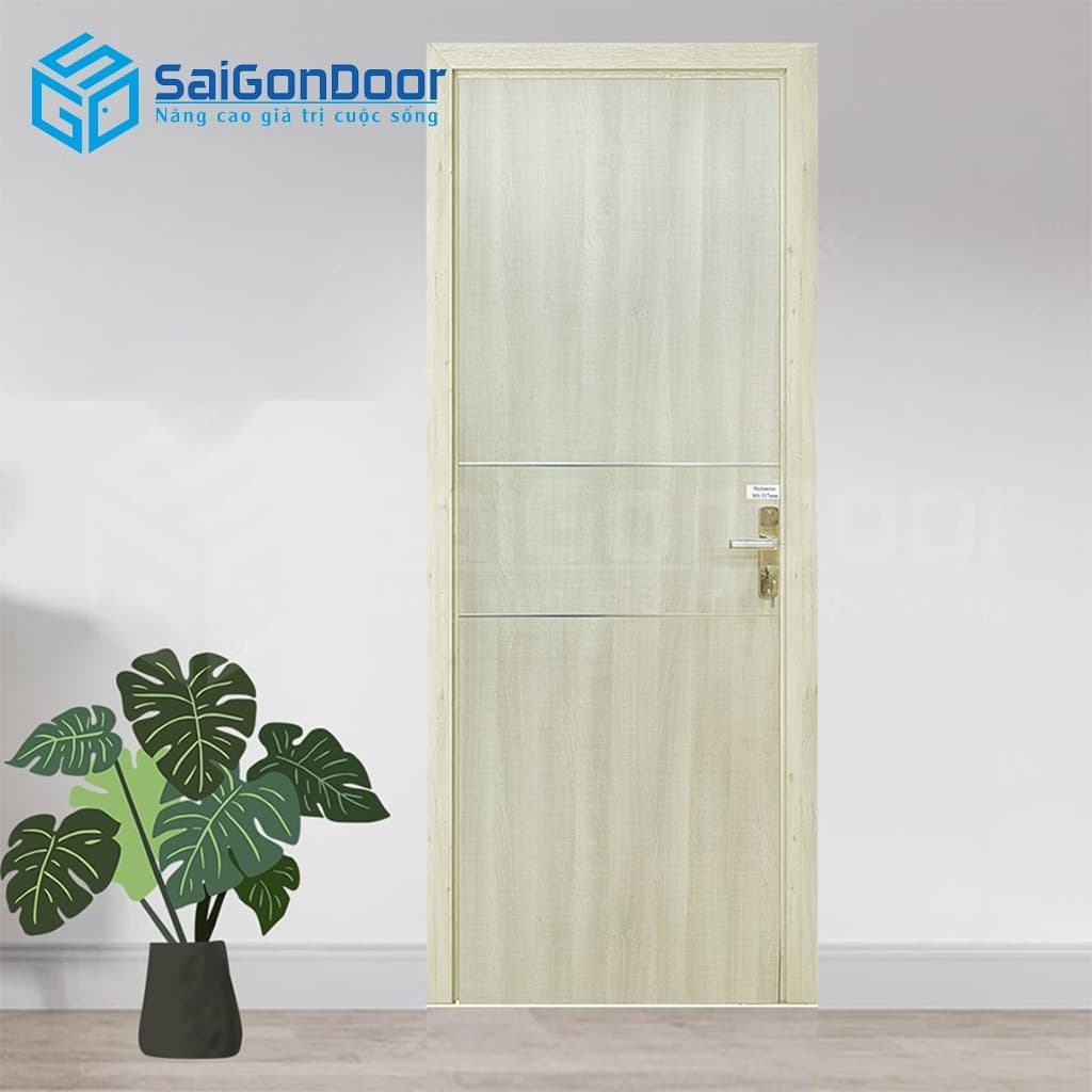 Cửa gỗ công nghiệp MDF Melamine P1R2n