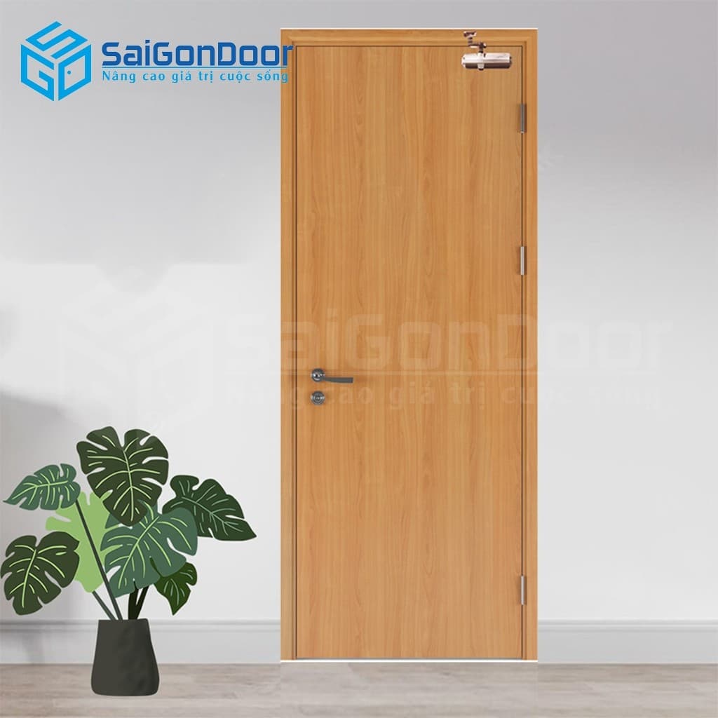 Cửa gỗ công nghiệp MDF-P1