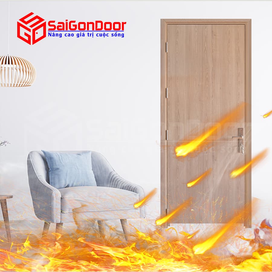 Cửa Gỗ Chống Cháy Saigondoor