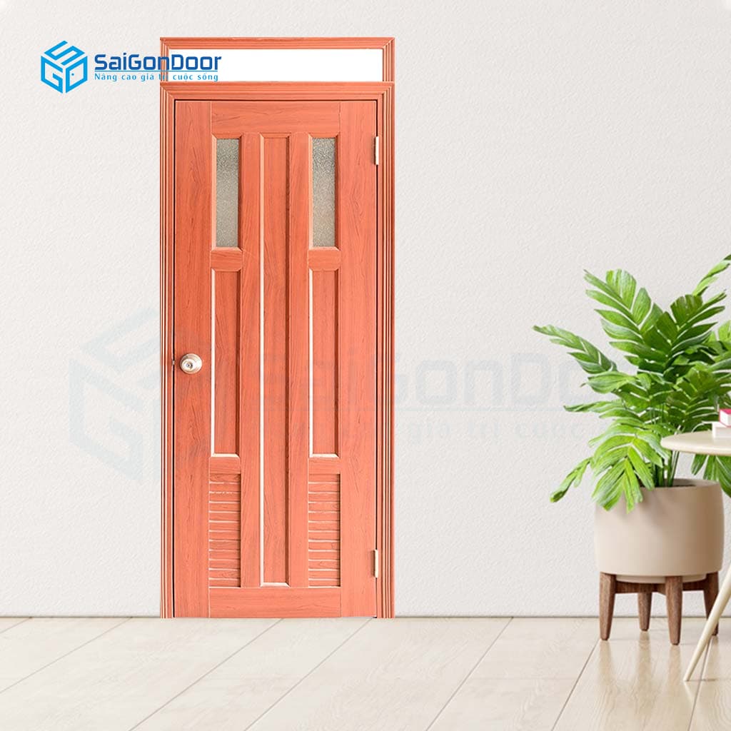 CỬA NHỰA PHÒNG NGỦ PN Cua nhua gia go Dai Loan YO-23
