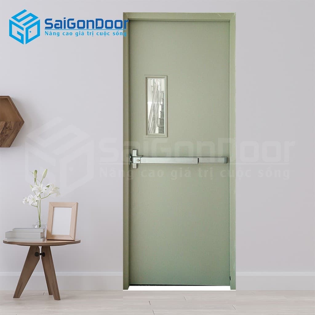 Cửa thép chống cháy TCC P1G1s THT