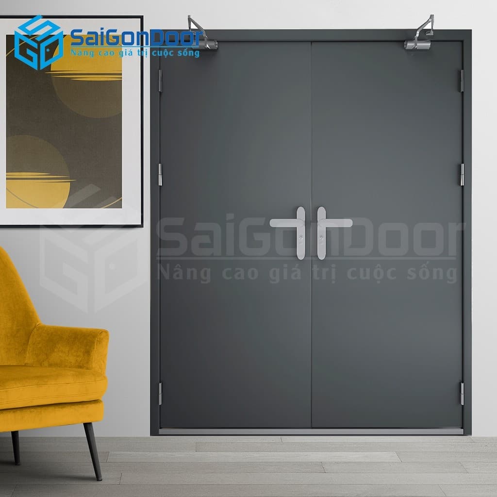 Cửa thép chống cháy TCC P2