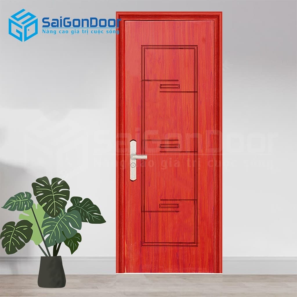 Cửa thép vân gỗ vg-GS1H17 D
