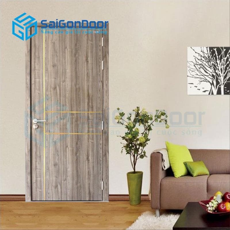 Cửa gỗ công nghiệp MDF MDF.P3R-ME
