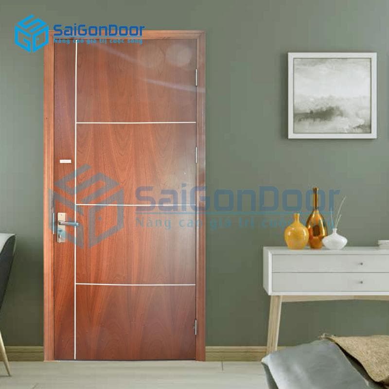 Cửa Gỗ MDF Veneer P1R4b-Ask