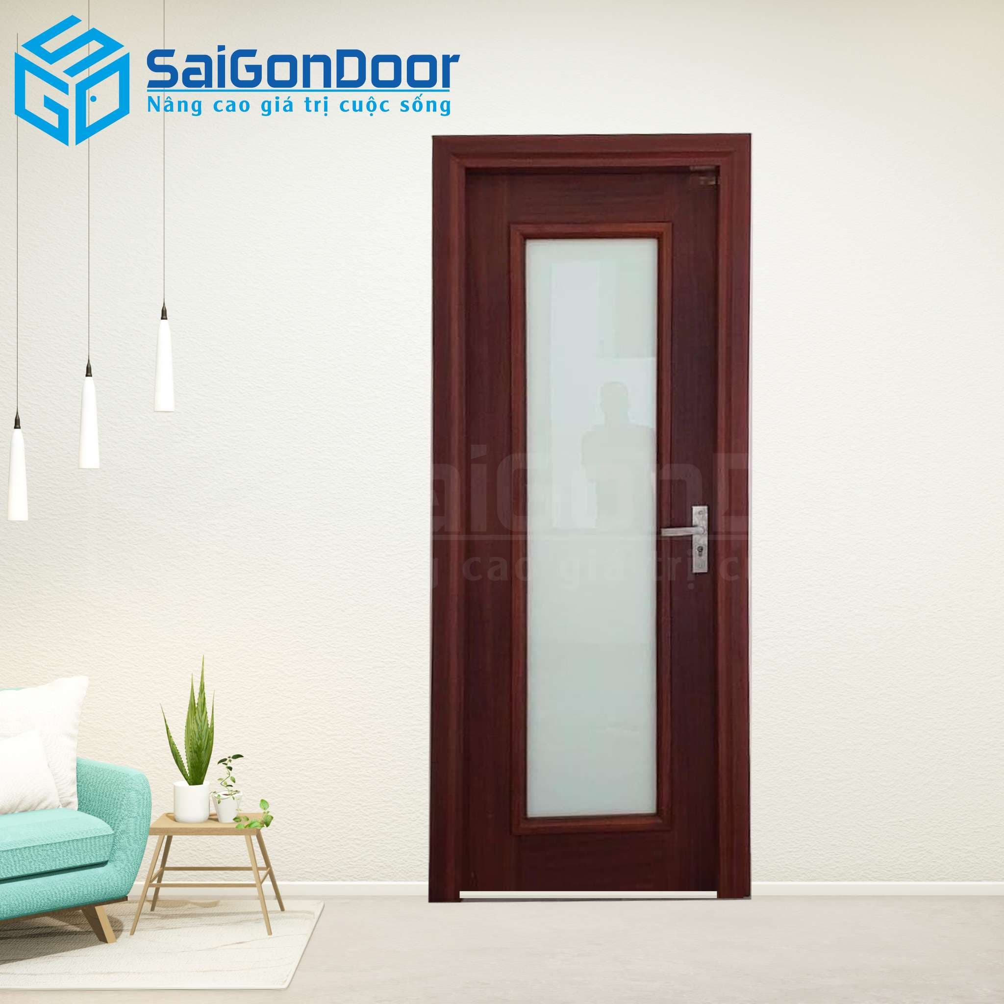 Cửa Thép Vân Gỗ SGD-KM.TVG-1C-7