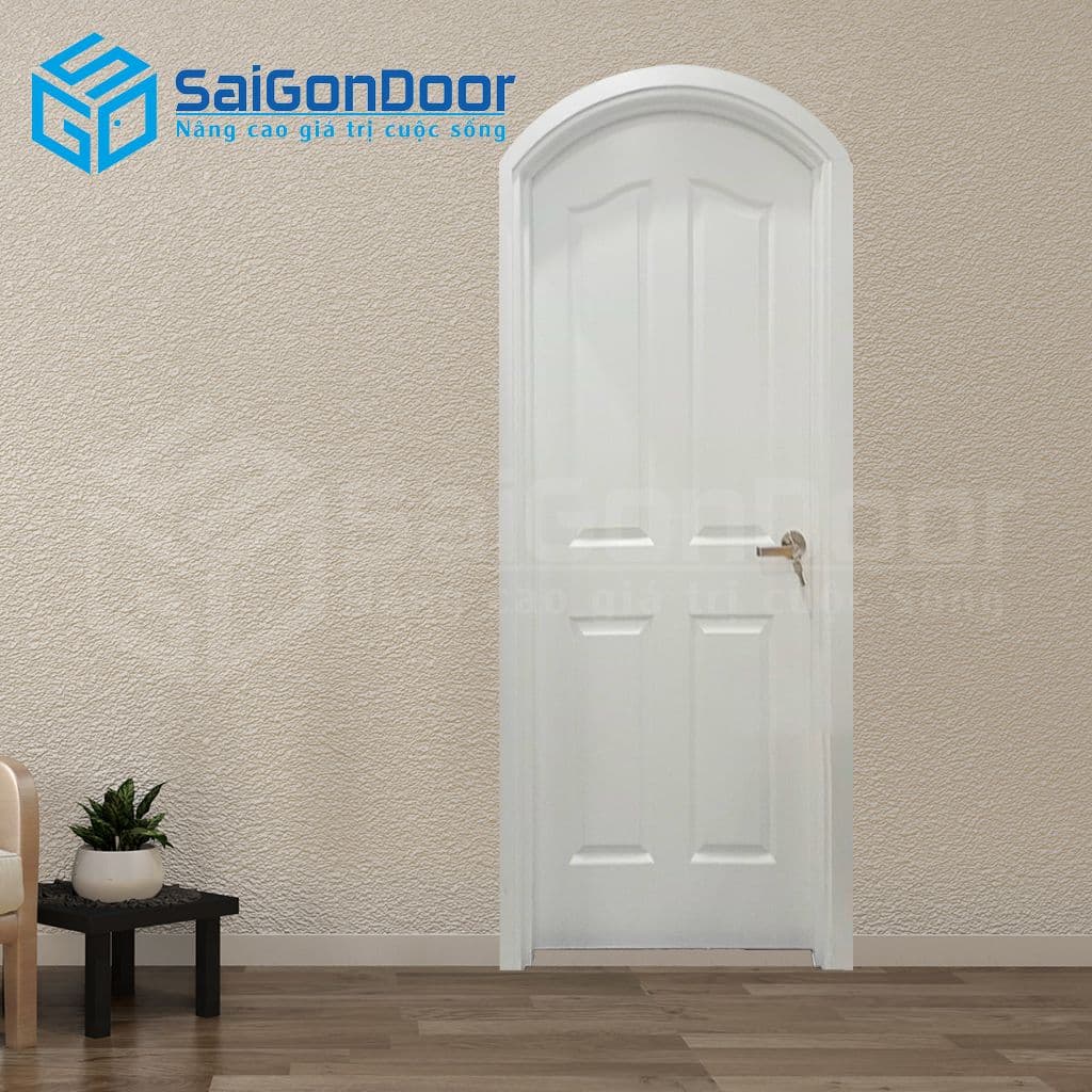 Cửa vòm gỗ CVG 14