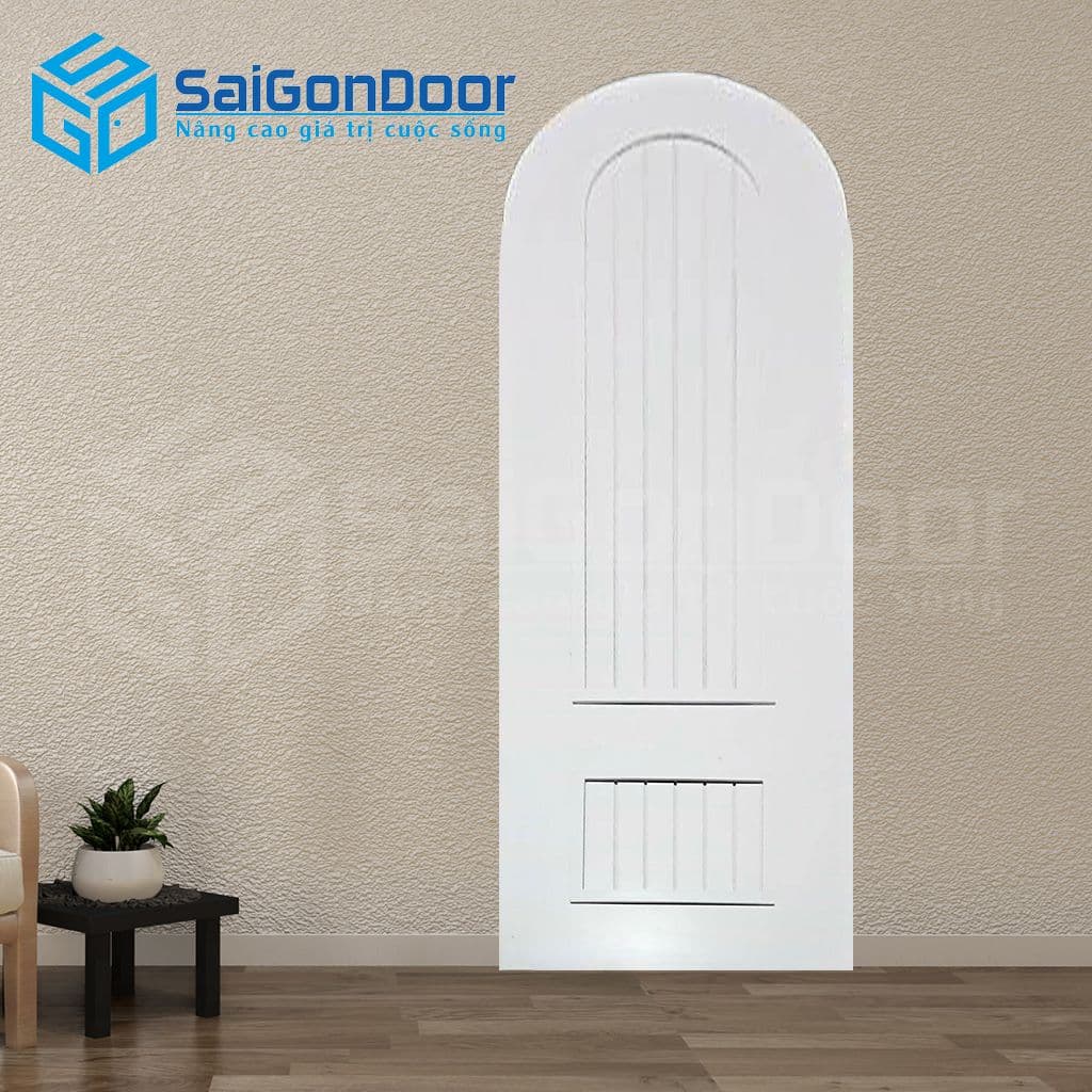 Cửa vòm gỗ CVG 22